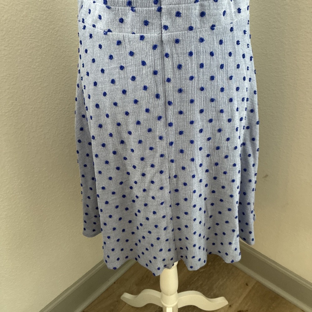 Anthropologie Sunday in Brooklyn Raised Embroidered Polka Dot Dress Medium - Picture 7 of 14